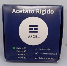 ACETATO RIGIDO .20 CAJA