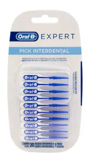 CEPILLO EXPERT PICK INTERDENTAL CON 20 ORAL-B