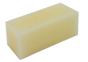 CUBO DE CERA CASTER CREMA OPACO