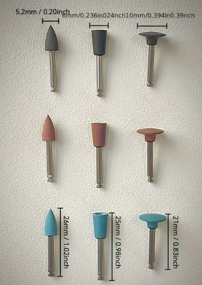 KIT DE PULIDO DE METAL RA0109 9 PZS
