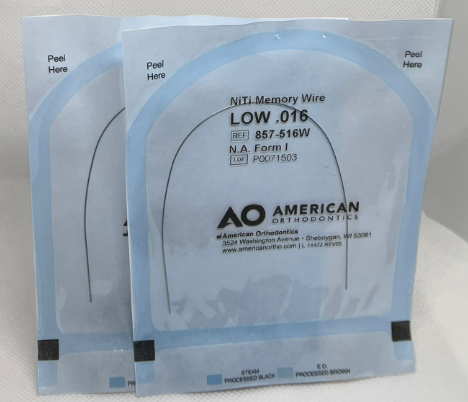 ARCO NITI LOW .016 AMERICAN ORTODONTICS