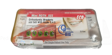 BRACKET MINI ROTH .022 ECO ORTO PREMIUN