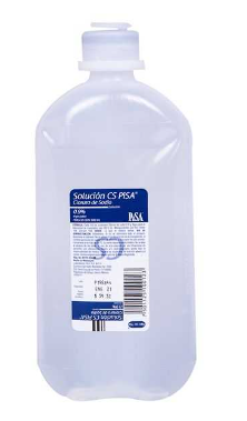 CLORURO DE SODIO 500 ML SUERO SOLUCION