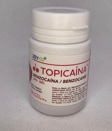 TOPICAINA ANESTESIA 30GRS CEREZA