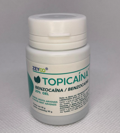 TOPICAINA ANESTESIA 30GRS MENTA