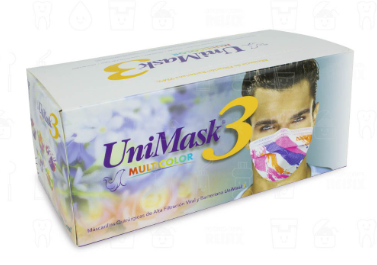 CUBREBOCA MULTICOLOR UNISEAL UNIMASK 3