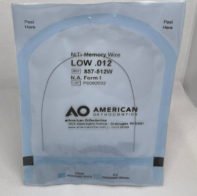 ARCO NITI LOW .012 AMERICAN ORTODONTICS