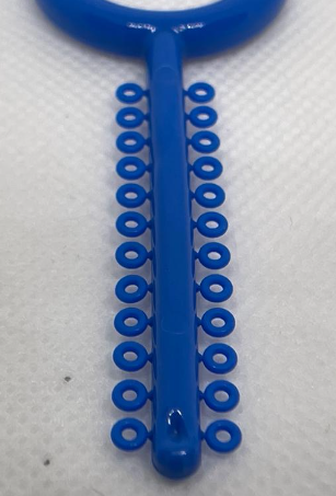 MODULO LLAVE COLOR AZUL ORTODONCIA