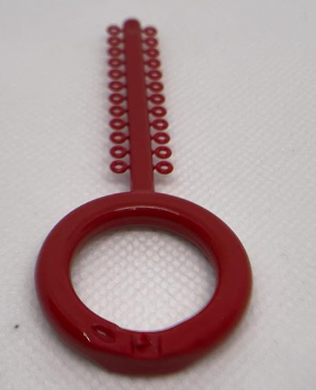 MODULO LLAVE COLOR ROJO ORTODONCIA