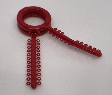 MODULO LLAVE COLOR ROJO ORTODONCIA