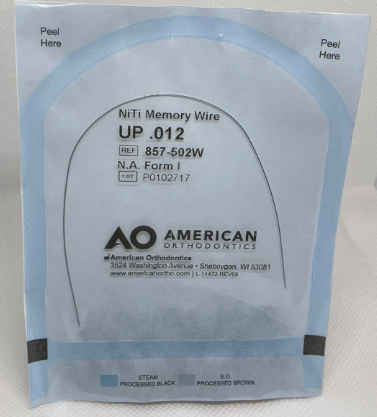 ARCO NITI UP .012 AMERICAN ORTODONTICS